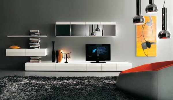 ตกแต่งภายใน ห้องดูทีวี TV-Design-Living-Room